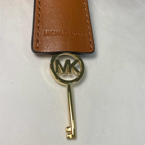 MICHAEL KORS BROWN HAMILTON SATCHEL/ PURSE W/ GOLD WARE NWOT CROSSBODY BAG - Picture 5 of 8